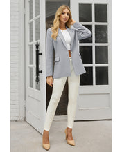 luvamia Blazers for Women Business Casual Long Sleeves Work Professional Suits Dressy Jackets with Pocket Office Outfits