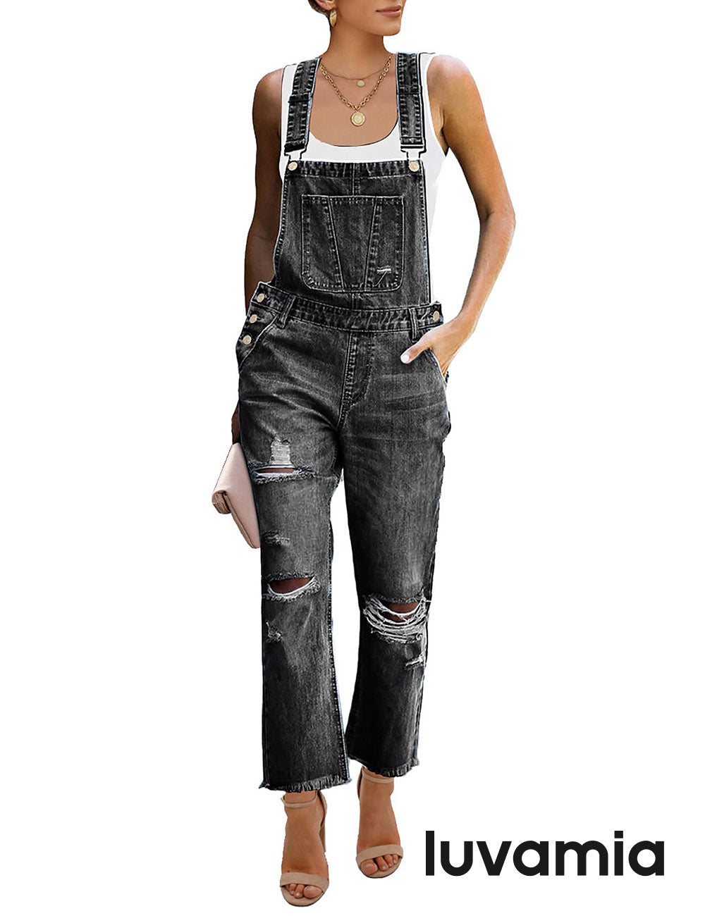 Denim Overalls - Weissman Mixify - Product no longer available for purchase