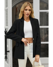 luvamia Blazers for Women Business Casual Long Sleeves Work Professional Suits Dressy Jackets with Pocket Office Outfits