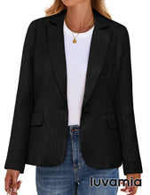 luvamia Tweed Blazers for Women Business Casual Dressy Blazer Jacket Work Suits Office Professional Outfits Long Sleeve