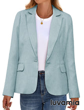 luvamia Tweed Blazers for Women Business Casual Dressy Blazer Jacket Work Suits Office Professional Outfits Long Sleeve