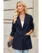 luvamia 2023 Blazers for Women Business Casual Long Blazer Jackets Dressy Work Professional Office Outfits Lapel Pockets