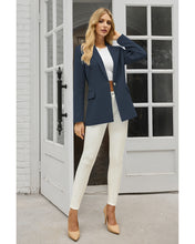 luvamia Blazers for Women Business Casual Long Sleeves Work Professional Suits Dressy Jackets with Pocket Office Outfits