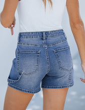 luvamia Jean Shorts for Women Trendy High Waisted Denim Shorts Carpenter Stretchy Summer Casual Mom Cut Off Jeans Shorts