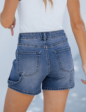 luvamia Jean Shorts for Women Trendy High Waisted Denim Shorts Carpenter Stretchy Summer Casual Mom Cut Off Jeans Shorts