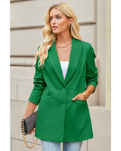 luvamia 2023 Blazers for Women Business Casual Long Blazer Jackets Dressy Work Professional Office Outfits Lapel Pockets