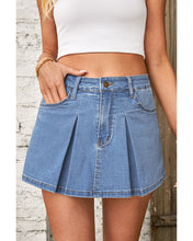 luvamia Skorts for Woman High Waisted Denim Shorts Trendy Jean Skort Skirt Country Concert Outfits Western Y2K Summer