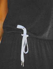 luvamia Women's Summer Sleeveless Drawstring Waist Jumpsuit Rompers with Pockets