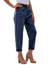 luvamia Women's Classic High Waist Stretch Loose Balloon Tapered Jeans Mom Jeans